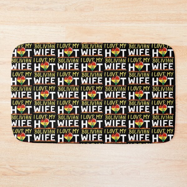 Item preview, Hot Bolivian Wife Bolivia Flag Love designed and sold by Betsytiptoe.