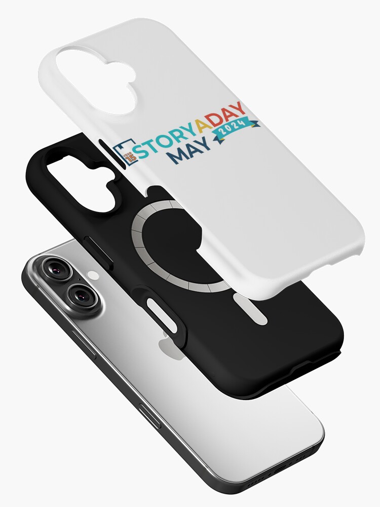 Thumbnail 2 of 4, iPhone Case, StoryADay May 2024 - 15 years of StoryADay designed and sold by storyaday.