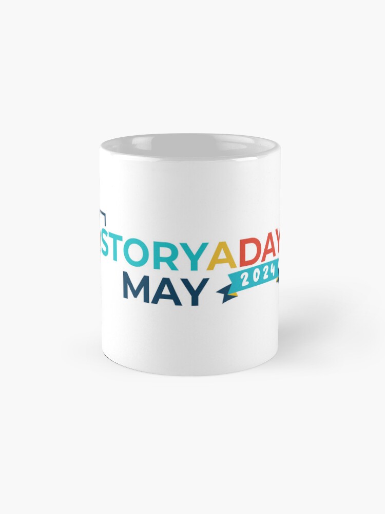 Thumbnail 4 of 6, Coffee Mug, StoryADay May 2024 - 15 years of StoryADay designed and sold by storyaday.