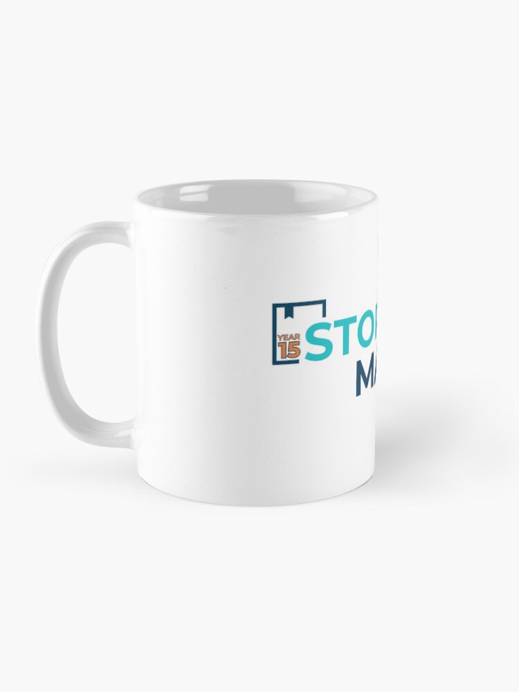 Thumbnail 3 of 6, Coffee Mug, StoryADay May 2024 - 15 years of StoryADay designed and sold by storyaday.