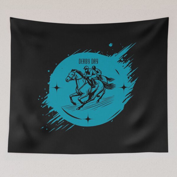 Item preview, Derby day, blue designed and sold by Belweder.
