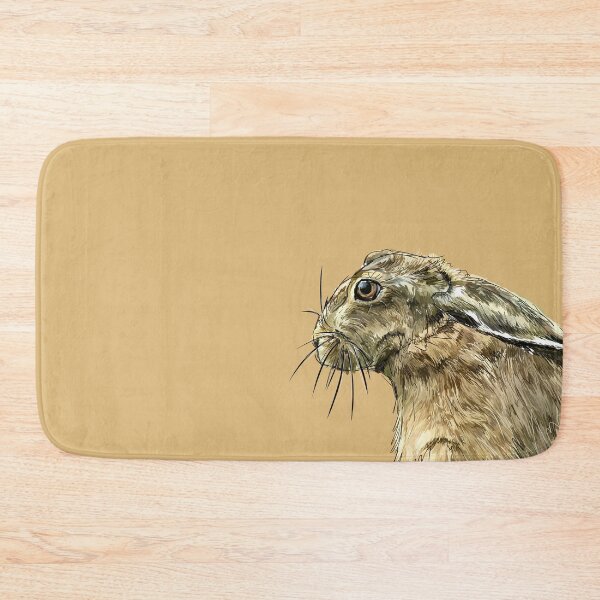 Item preview, Before Coffee - Hare Digital Drawing designed and sold by bunchofroses.