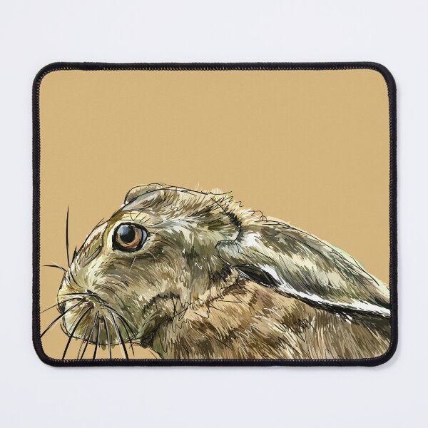 Item preview, Before Coffee - Hare Digital Drawing designed and sold by bunchofroses.