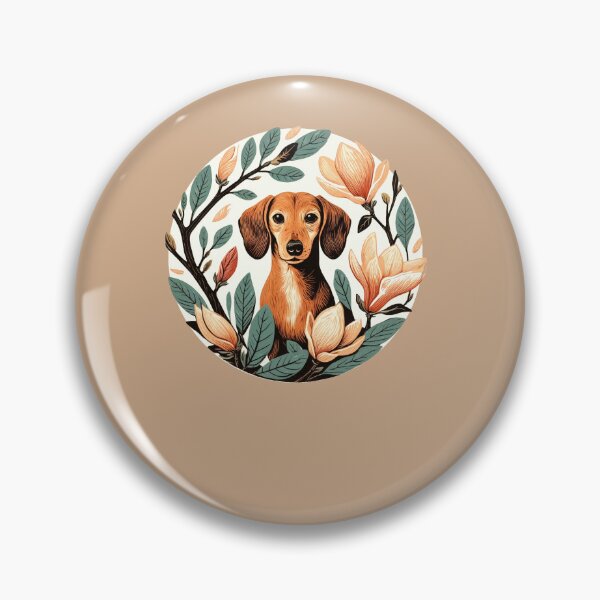 Item preview, Dachshund Magnolia  designed and sold by FrictionMaxxing.
