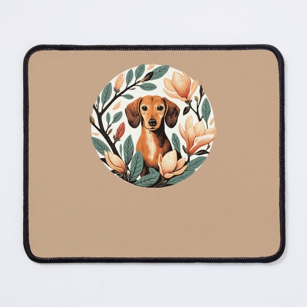 Item preview, Dachshund Magnolia  designed and sold by FrictionMaxxing.