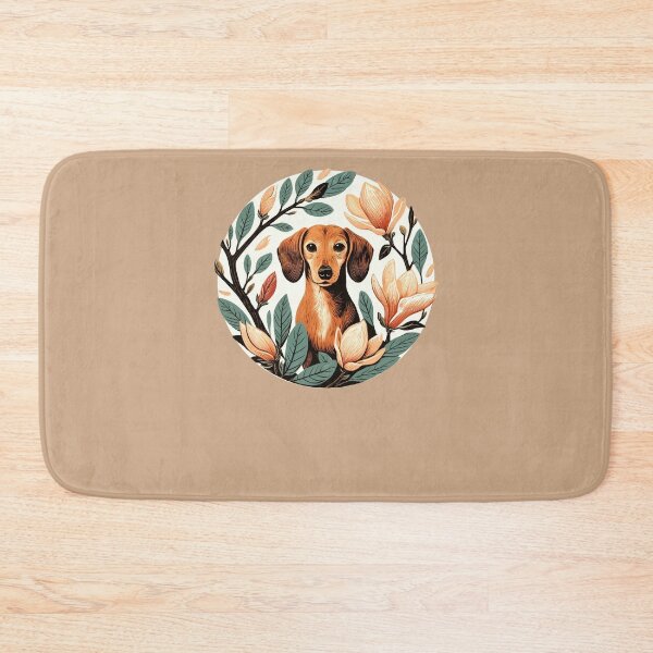 Item preview, Dachshund Magnolia  designed and sold by FrictionMaxxing.