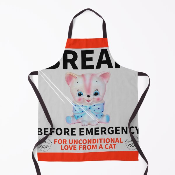 Item preview, Break Before Emergency Kitschy Kitty Unconditional Love designed and sold by 1Felinophile.