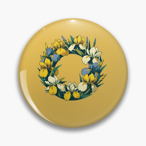 Item preview, Yellow Irises  designed and sold by FrictionMaxxing.