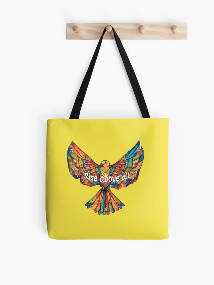 Thumbnail 1 of 2, Tote Bag, Design RISE ABOVE ALL designed and sold by WAKYSHOP.