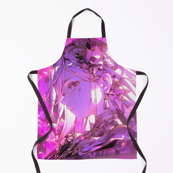 Item preview, Luminous Radiant Pink Cyber Anime Girl designed and sold by bubblegoth.