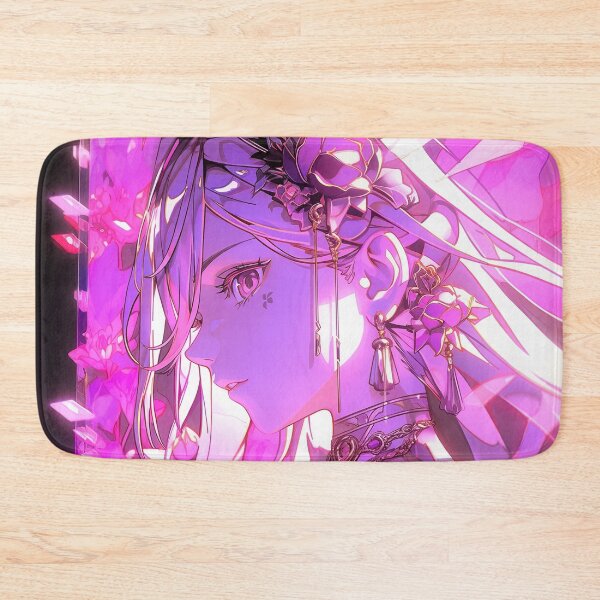 Item preview, Luminous Radiant Pink Cyber Anime Girl designed and sold by bubblegoth.