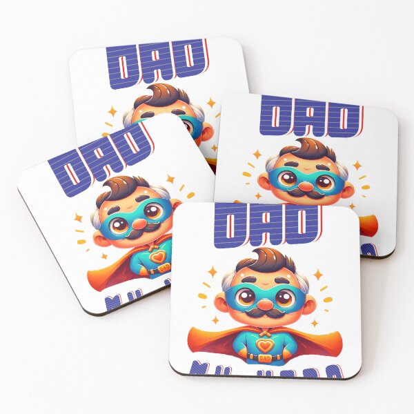 Item preview, Super Dad - My Hero designed and sold by VibePrintStudio.