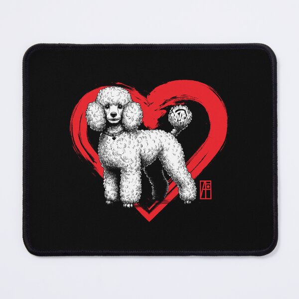 Item preview, I Love My Poodle - Dainty dog - I Love my dog designed and sold by ArtProjectShop.