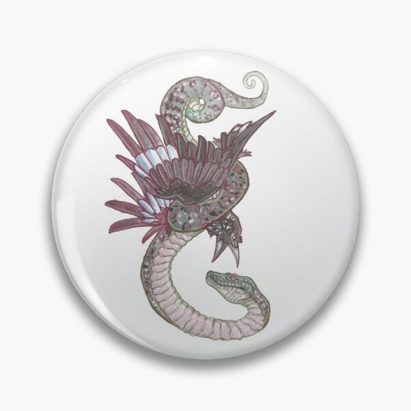 Item preview, Snake and bird designed and sold by kryuktheartisan.