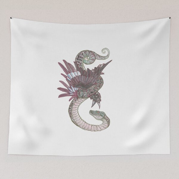 Item preview, Snake and bird designed and sold by kryuktheartisan.