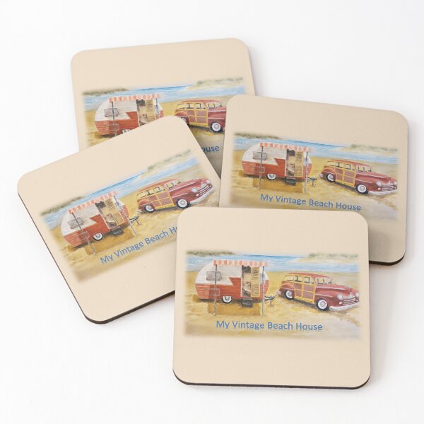 Item preview, Vintage Trailer and Car designed and sold by Rons ArtWorks.