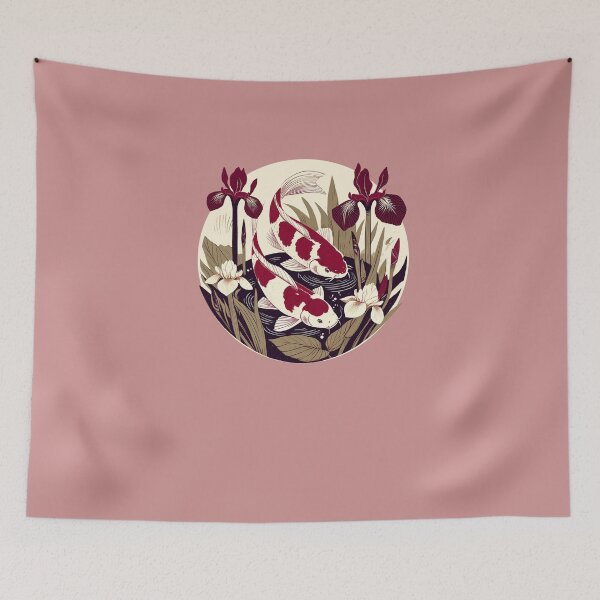 Item preview, Water iris Koi designed and sold by FrictionMaxxing.