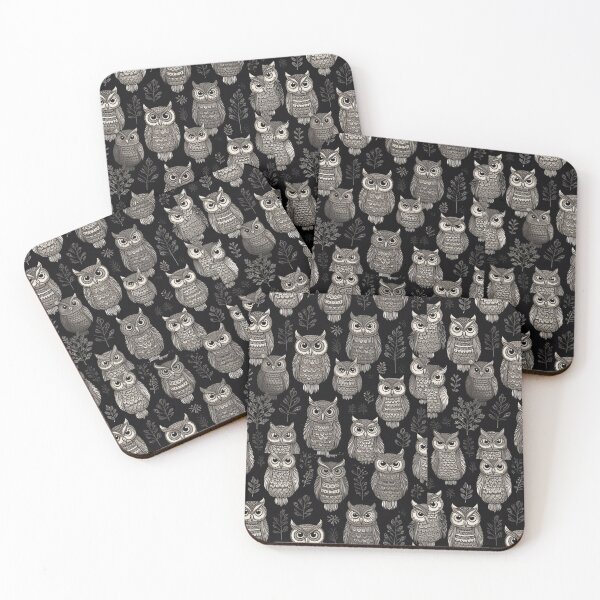 Item preview, Cute Owl minimalist pattern for printing designed and sold by Artkitokri.