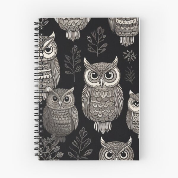 Item preview, Cute Owl minimalist pattern for printing designed and sold by Artkitokri.