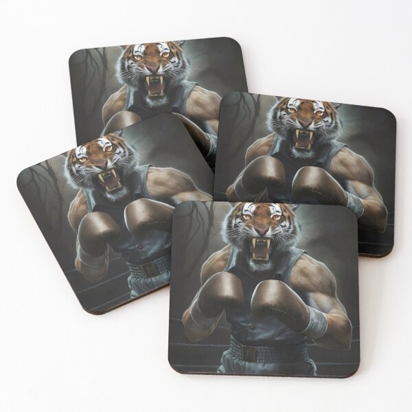 Item preview, Boxer tiger. designed and sold by MyHappyArtShop.