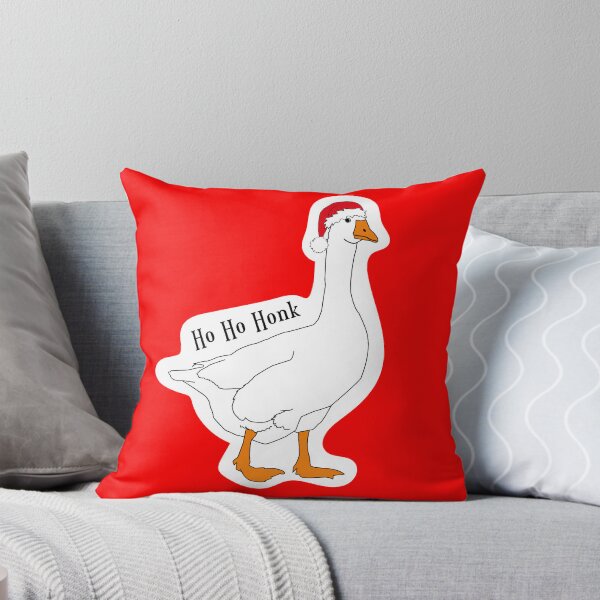 Item preview, Ho Ho Honk / Santa Goose  designed and sold by Hushhh... Oddly Drawn Art.