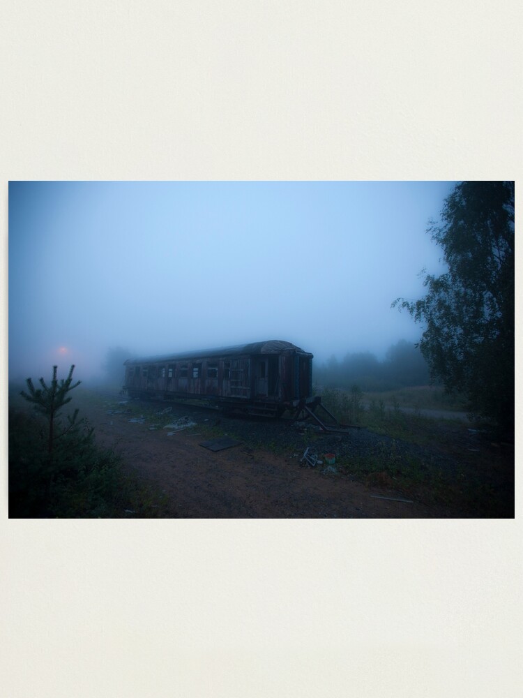 Alternate view of Ghost Train Photographic Print