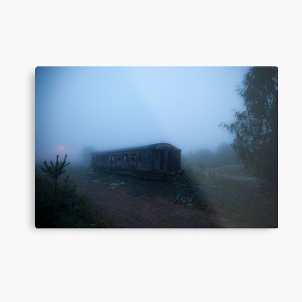 Ghost Train Metal Print