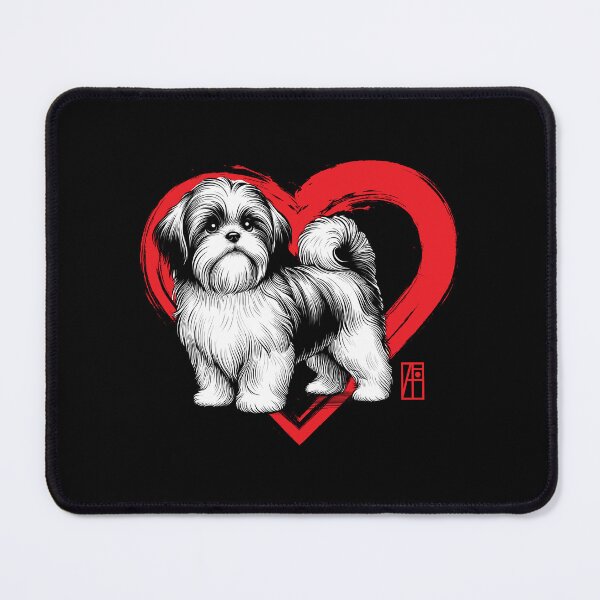 Item preview, I Love My Shih Tzu - Devoted dog - I Love my dog designed and sold by ArtProjectShop.