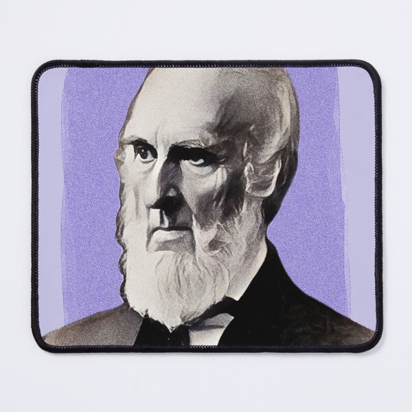 Item preview, American Poet John Greenleaf Whittier - Purple - illustration designed and sold by Litstoy.