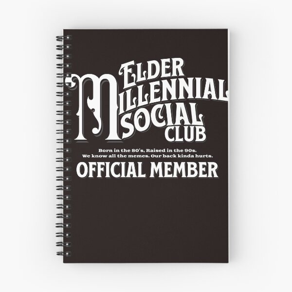 Item preview, Elder Millennial Social Club designed and sold by OspreyElliott.