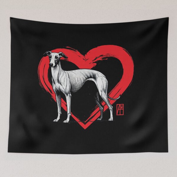 Item preview, I Love My Whippet - Fast dog - I Love my dog designed and sold by ArtProjectShop.