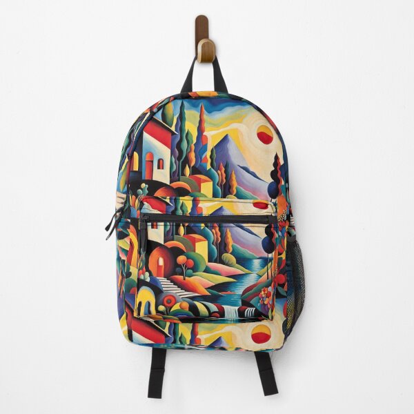 Item preview, Colorful Landscape Forms of Nature Around the River designed and sold by redask2me.