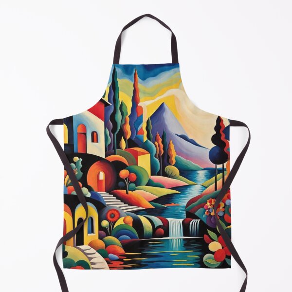 Item preview, Colorful Landscape Forms of Nature Around the River  designed and sold by redask2me.