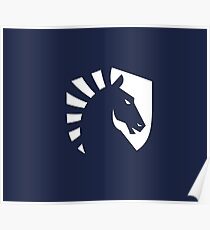 Team Liquid Logo White Poster