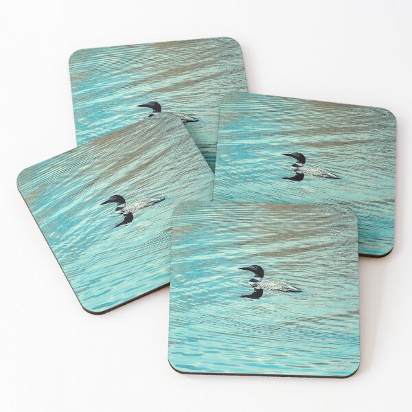 Item preview, Loon with sun on the water designed and sold by Ruth Curtis.