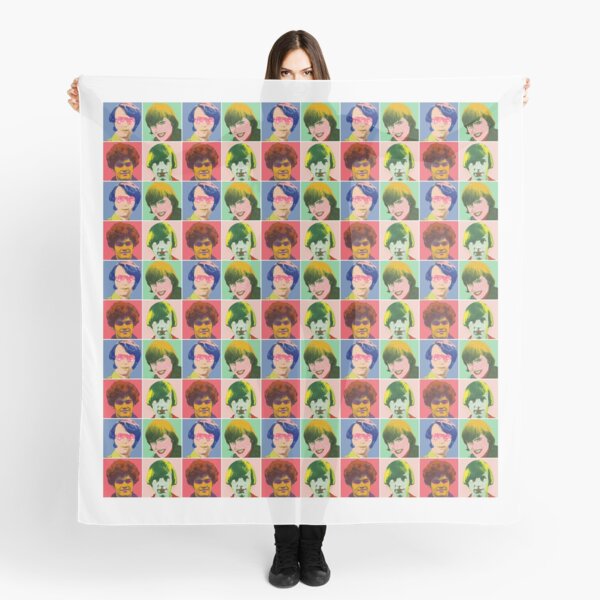 Warhol Monkees (Checkered) Scarf