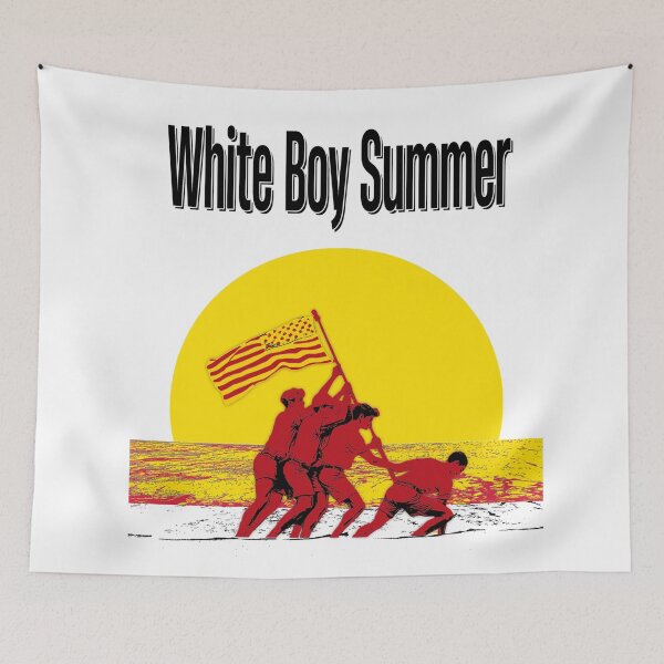 Item preview, White Boy Summer - Black Text (endless summer) designed and sold by Power-Hour.