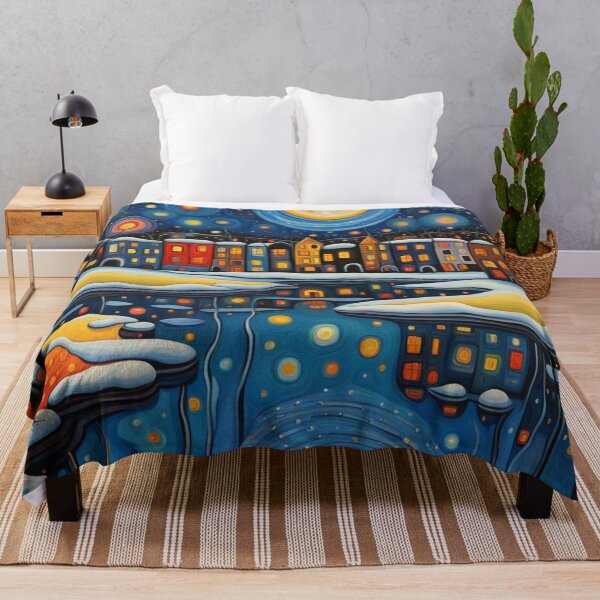 Item preview, Winter night by lake 4 designed and sold by George Hutton Hunter.