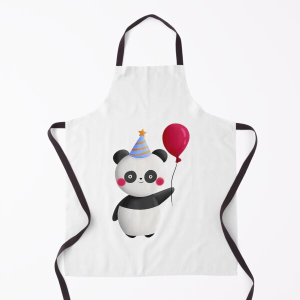 Item preview, Little panda celebrates his birthday designed and sold by DidiSunshine.