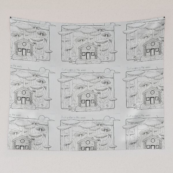 Item preview, Cabin in the Woods designed and sold by Deanna Griffith.