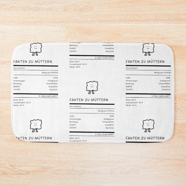 Artikelvorschau, Mama Fakten | Süßes Geschenk für Mama | Minimalistisches Design entworfen und verkauft von RM-Journey.