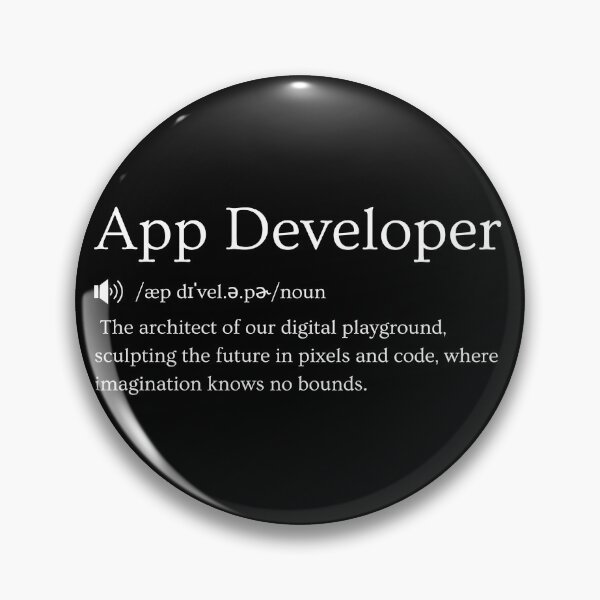 Item preview, App Developer Funny Definition: Gift for Coworker, Friend, or Special Someone | Perfect for Adding a Dash of Humor to the World of Code and Coffee! designed and sold by BrooklynRhodes.
