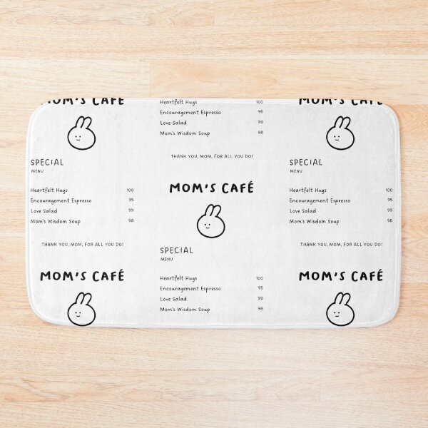 Item preview, Mom's Café - Special Menu | Cute Gift For Mom | Minimalist Design designed and sold by RM-Journey.