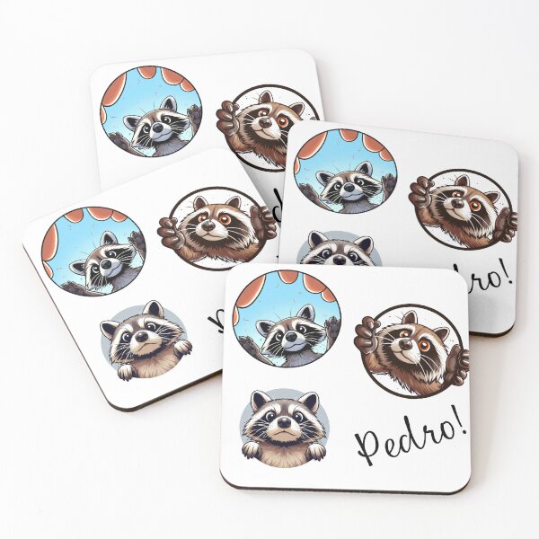 Item preview, RACCOON! - PEDRO! designed and sold by DESIGNMOL.