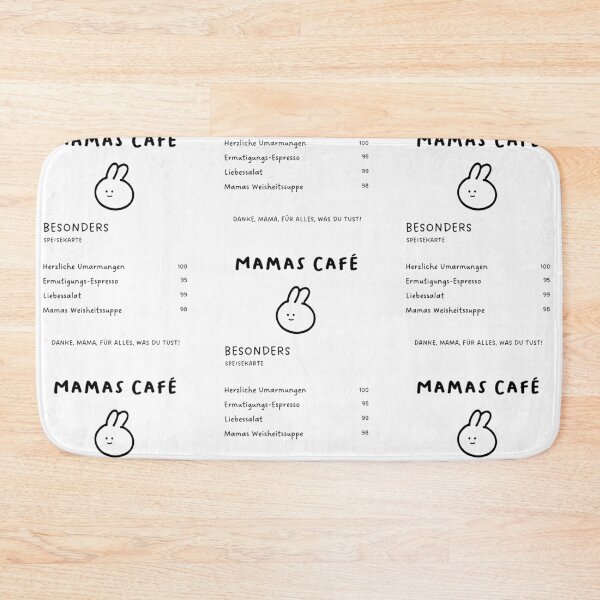 Item preview, Mama's Café - Spezialmenü | Cute Gift For Mom | Minimalist Design designed and sold by RM-Journey.