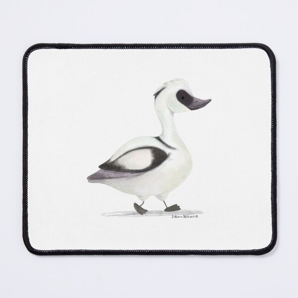 Item preview, Smew Duck designed and sold by julianamotzko.