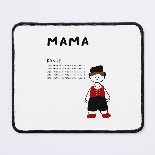 Item preview, MAMA, Danke | Ich liebe dich bis zum Mond und zurück | Cute Gift For Mom | Minimalist Design designed and sold by RM-Journey.