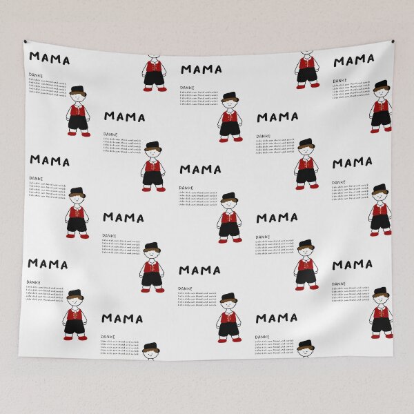 Item preview, MAMA, Danke | Ich liebe dich bis zum Mond und zurück | Cute Gift For Mom | Minimalist Design designed and sold by RM-Journey.