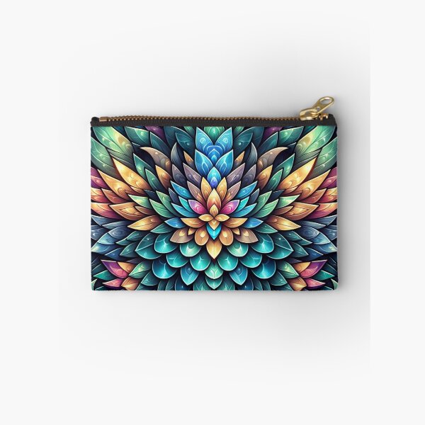 Item preview, Fantasy Scales Multicolored Pattern - Whimsical Art Print designed and sold by lloreleya.