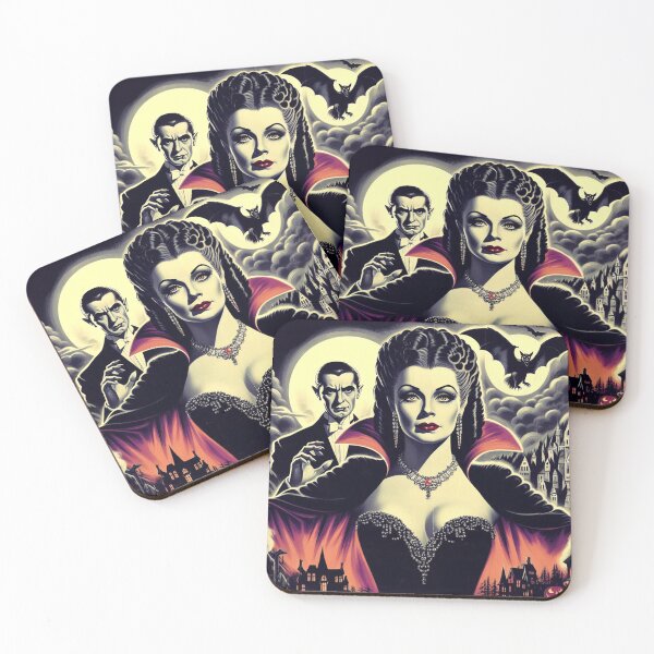 Aperçu de l'œuvre Femme Vampire Chaude Vintage créée et vendue par PulpVintage.
